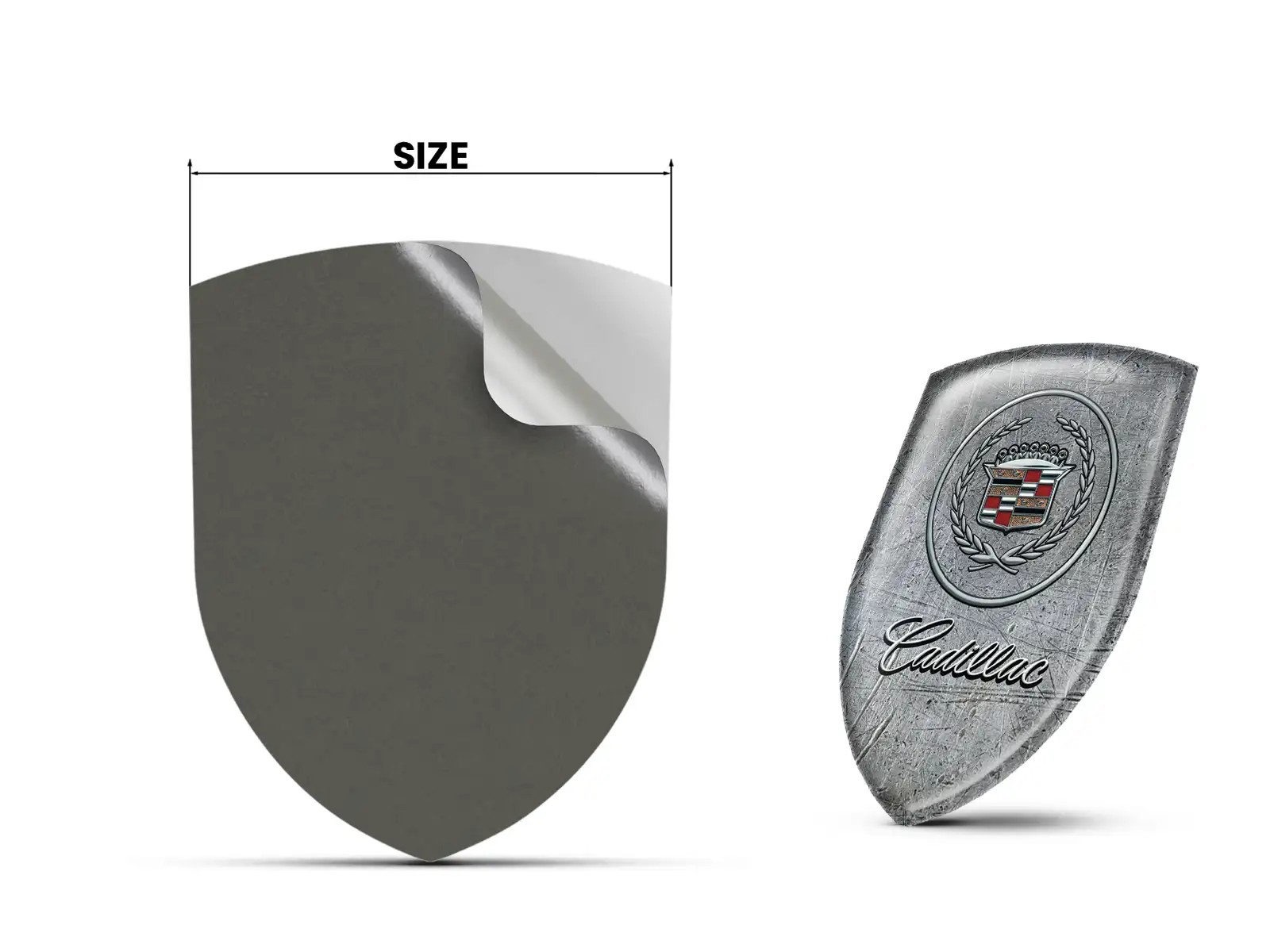 Cadillac Adesivi Logo Vinile Pro Max Chic Durevoli Design